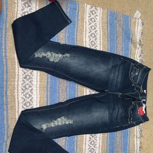 Dark washed jeans